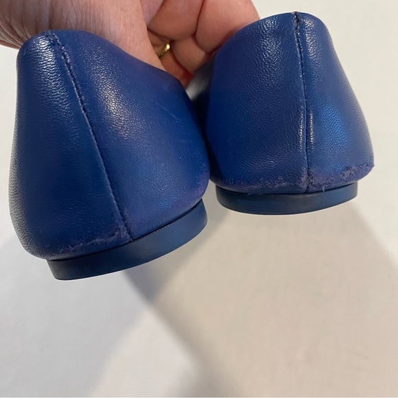 Tory Burch Blue Ballet Flats - Picture 6 of 12